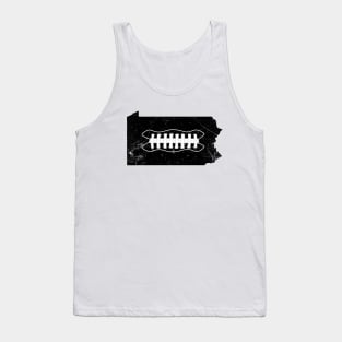 PA Football - Gold/Black Tank Top